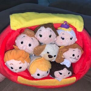 Disney Beauty and the Beast Tsum Tsum Live Action in Footstool Case